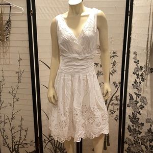 SL Fashions White Dress Sz.16W =NWT